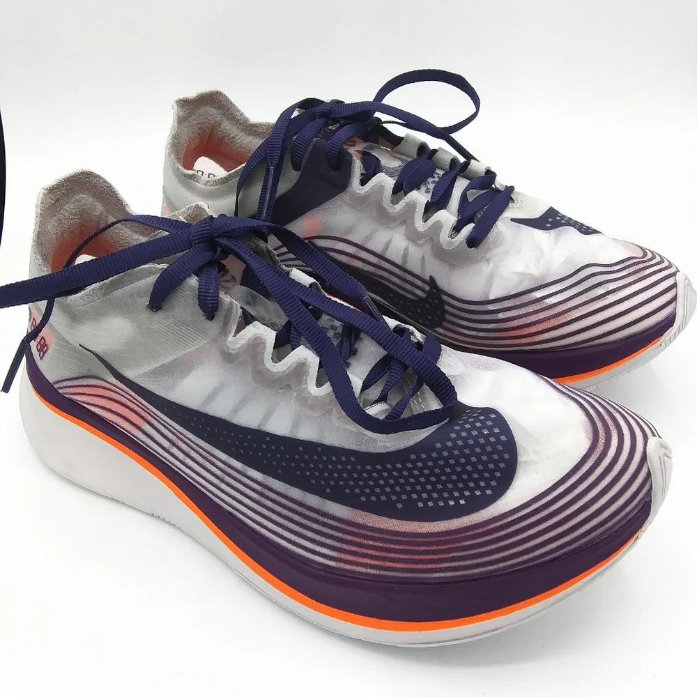 NIKE translucent Zoom Fly SP lightweight women’s sneakers Size 4.5